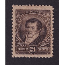 ARGENTINA 1896 GJ 198 ESTAMPILLA NUEVA CON GOMA U$ 65